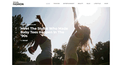 Desktop Screenshot of popcornfashion.com