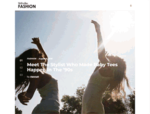Tablet Screenshot of popcornfashion.com